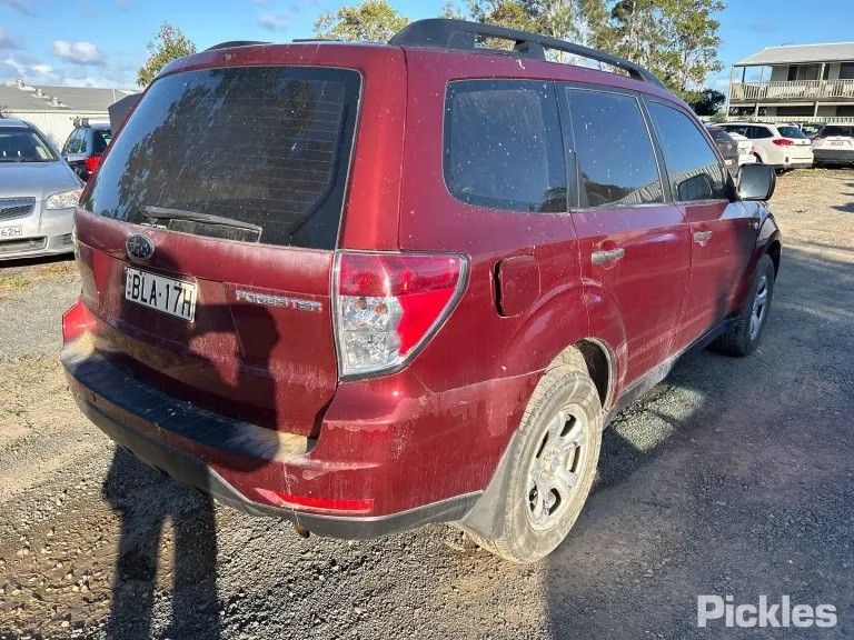 Subaru Forester SH 2009 Red 2.5L Petrol AWD Auto - Rear Bumper Bar SH033422-RB