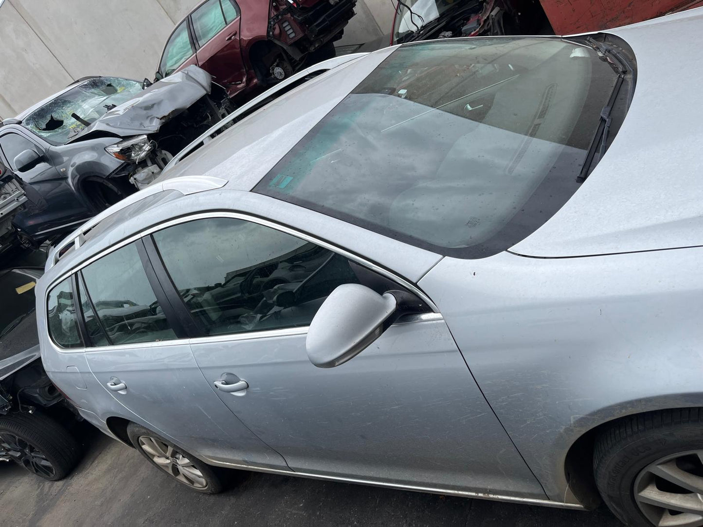 Wrecking/Dismantling VW Golf Mk6 Wagon 2012 silver 1.4L petrol auto - ACW278