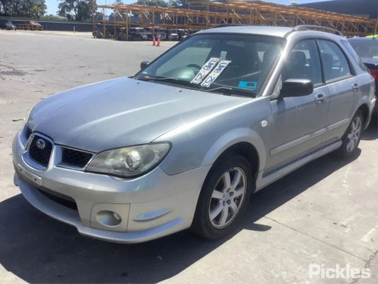 SUBARU IMPREZA GG 2006 silver - Left Rear Door - AU-219-SU-9LP-D-C