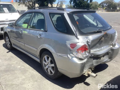 SUBARU IMPREZA GG 2006 silver - Left Rear Door - AU-219-SU-9LP-D-C