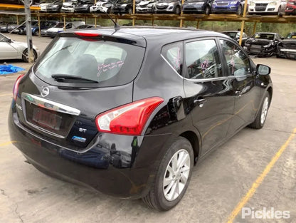 NISSAN PULSAR C12 2016 black - Right Front Door - AU-219-NI-14LP-D-B