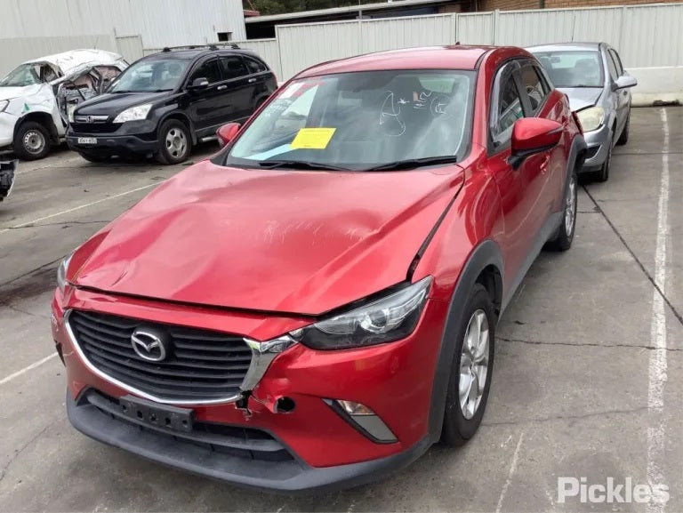 MAZDA CX-3 DK 2015 red - Left Rear Door - AU-219-MA-14LP-D-C