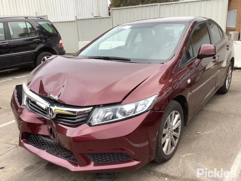 HONDA CIVIC FB 2013 red - Left Front Door - AU-219-HO-10LP-D-A