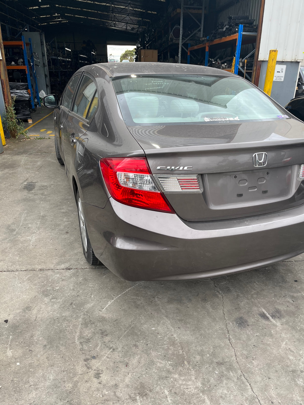 HONDA CIVIC FB 2012 brown - Left Rear Door - AU-219-HO-13LP-D-C