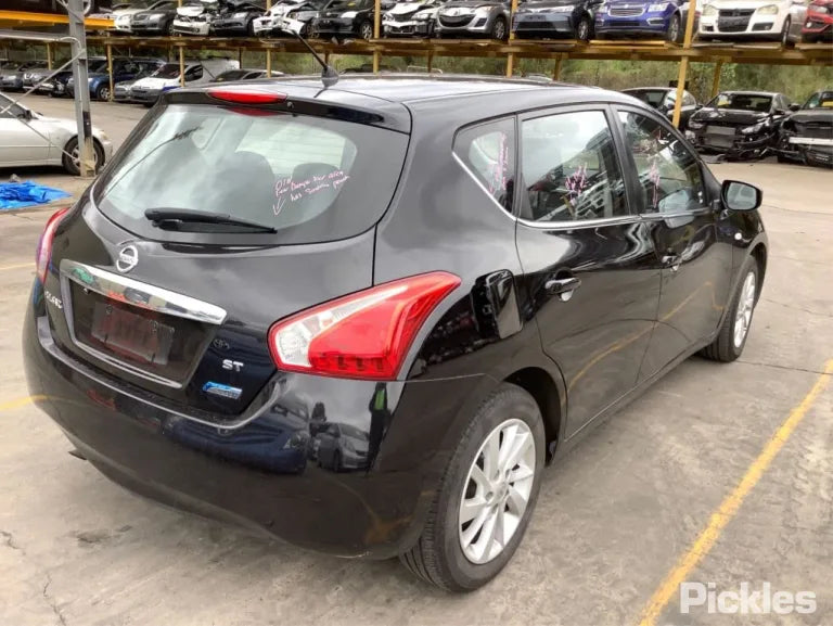 NISSAN PULSAR C12 2016 black - Right Front Door - AU-219-NI-22LP-D-B