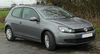 VOLKSWAGEN GOLF Mk6 2011 grey - Left Front Door - AU-219-VW-4LP-D-A