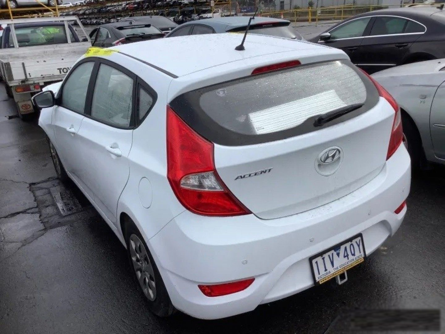 Hyundai Accent Rb 2016 1.4l Petrol Auto 5dr Hatch - Rear Bumper Bar RB303406-RB