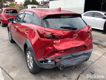 MAZDA CX-3 DK 2015 red - Left Rear Door - AU-219-MA-14LP-D-C