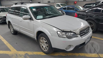 SUBARU OUTBACK BP 2005 white - Right Rear Door - AU-219-SU-28LP-D-D