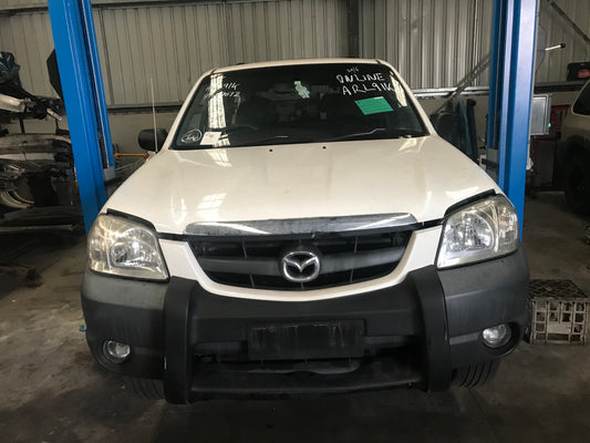 MAZDA TRIBUTE CU 2001 white - Left Rear Door - AU-219-MA-17LP-D-C