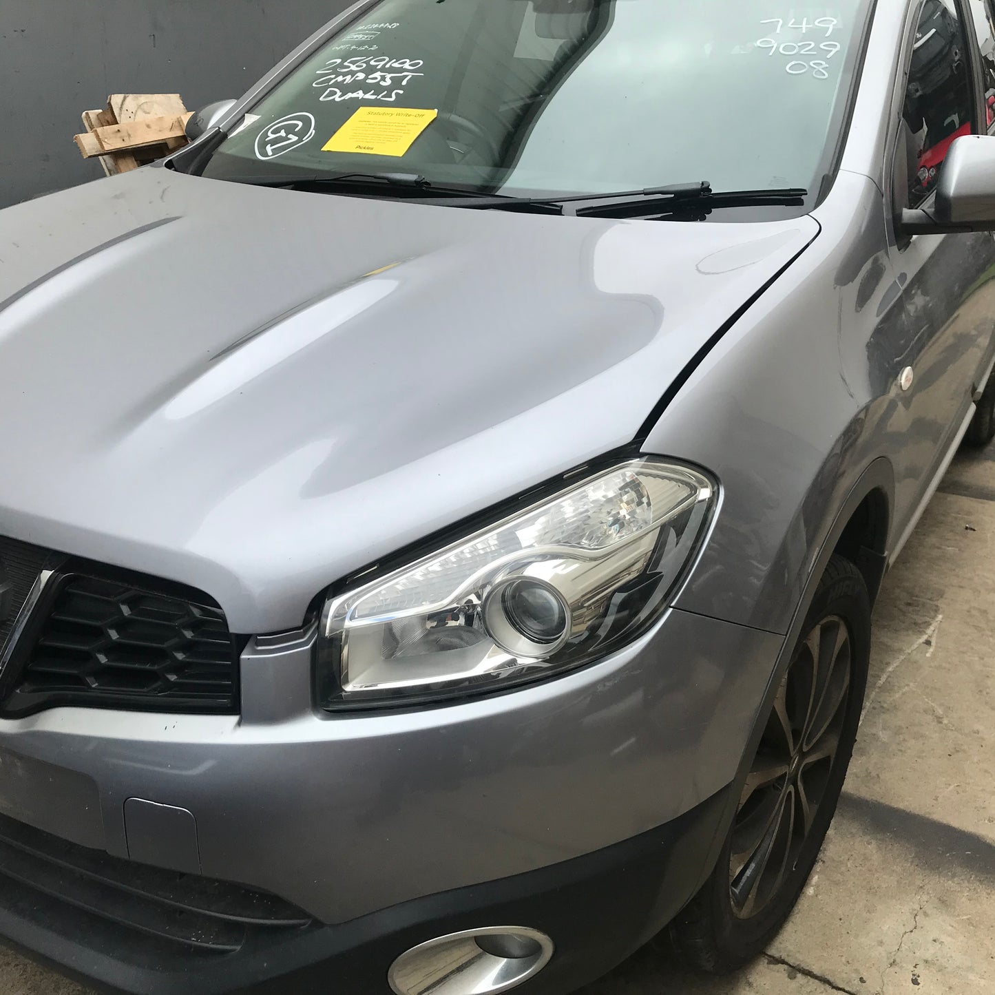 NISSAN DUALIS J10 2013 silver - Left Front Door - AU-219-NI-11LP-D-A