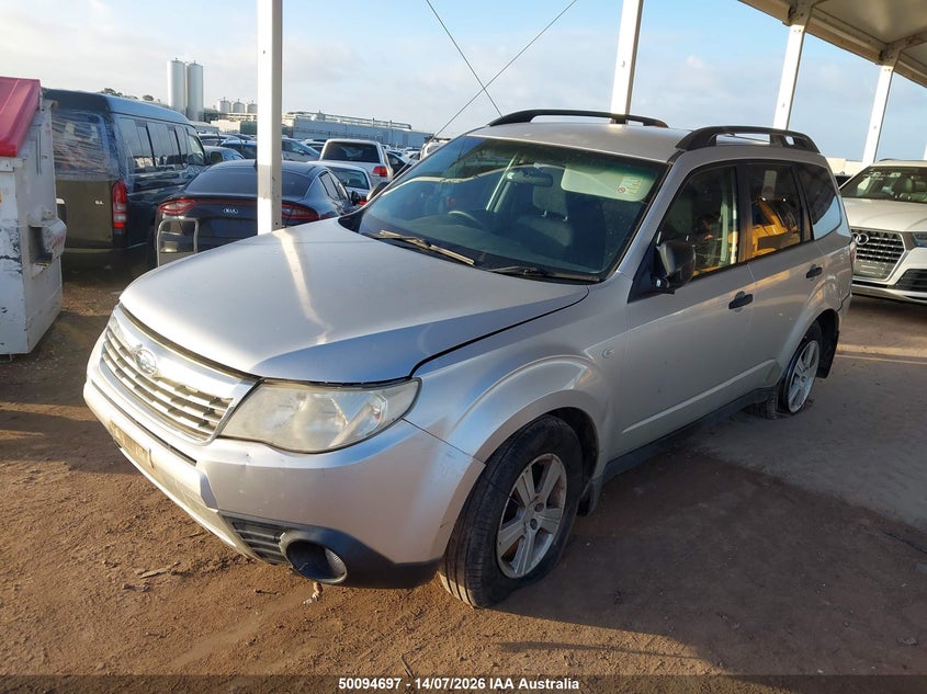 SUBARU FORESTER (SH_) 2.5 AWD (SH9) 2007 silver - Caliper - Rhr - AU-219-SU-2-W-G