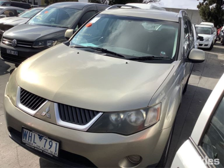 MITSUBISHI OUTLANDER ZG 2008 gold - Left Rear Door - AU-219-MI-7LP-D-C