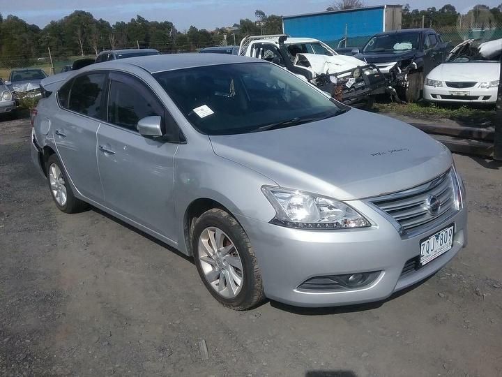 Wrecking/Dismantling Nissan Pulsar B17 Sedan 2013 1.8L Petrol Auto Silver