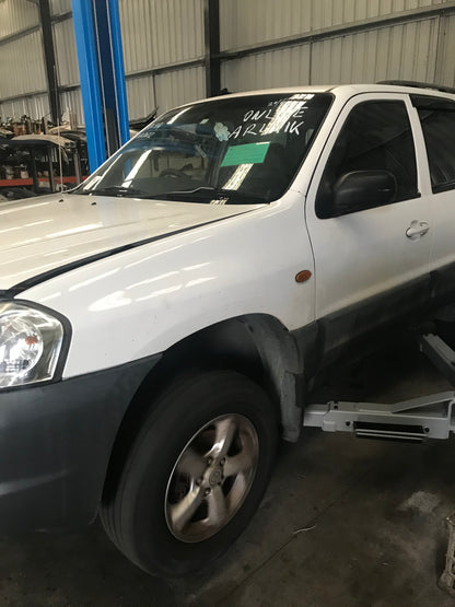 MAZDA TRIBUTE CU 2001 white - Right Rear Door - AU-219-MA-17LP-D-D