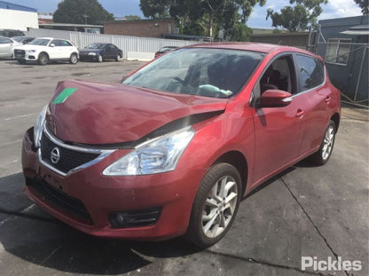 NISSAN PULSAR C12 2016 red - Left Front Door - AU-219-NI-6LP-D-A