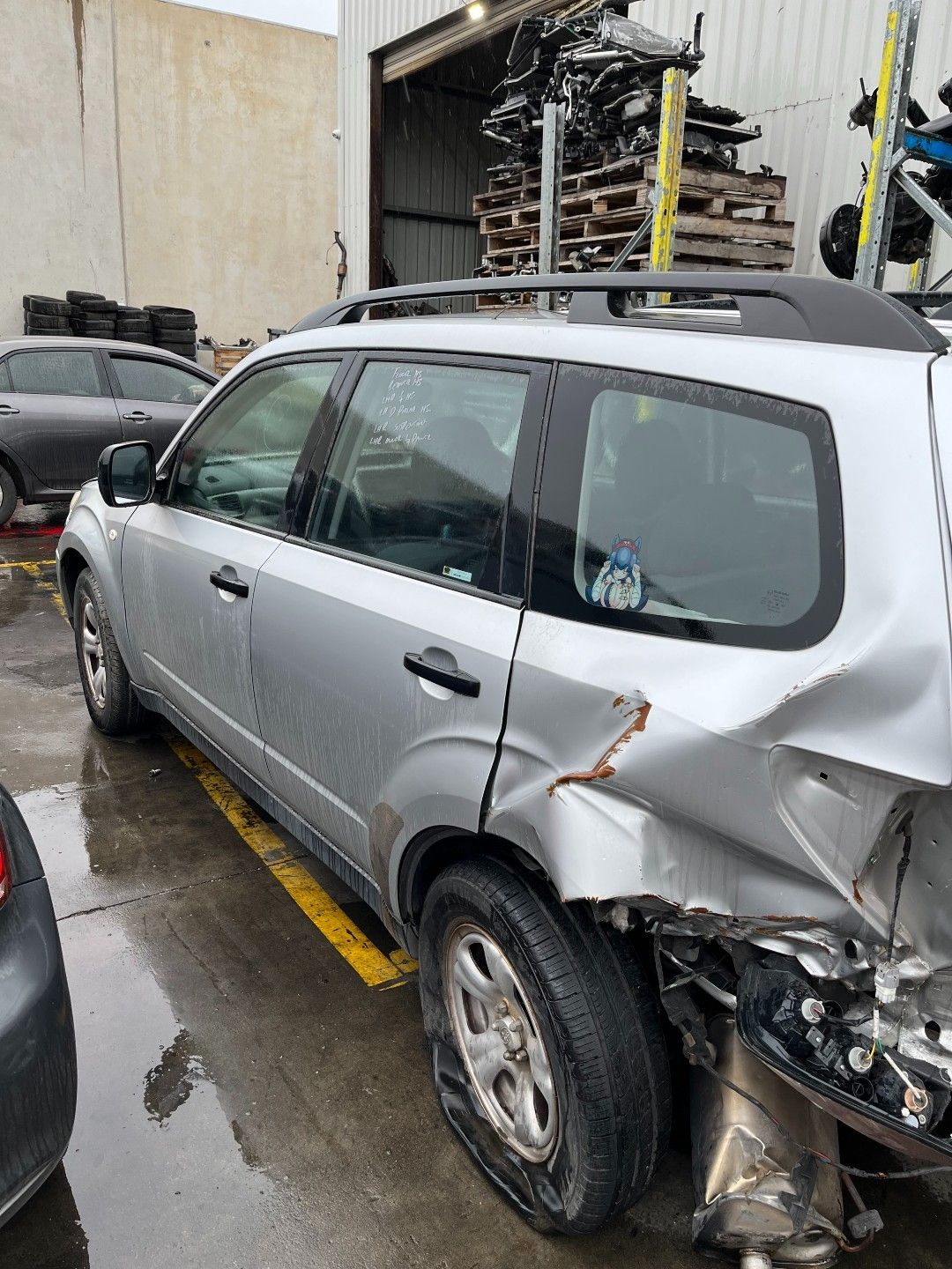 Subaru Forester SH 2008 2.5L Petrol AWD Auto - RHR Door Shell SH013722- RHR-DO