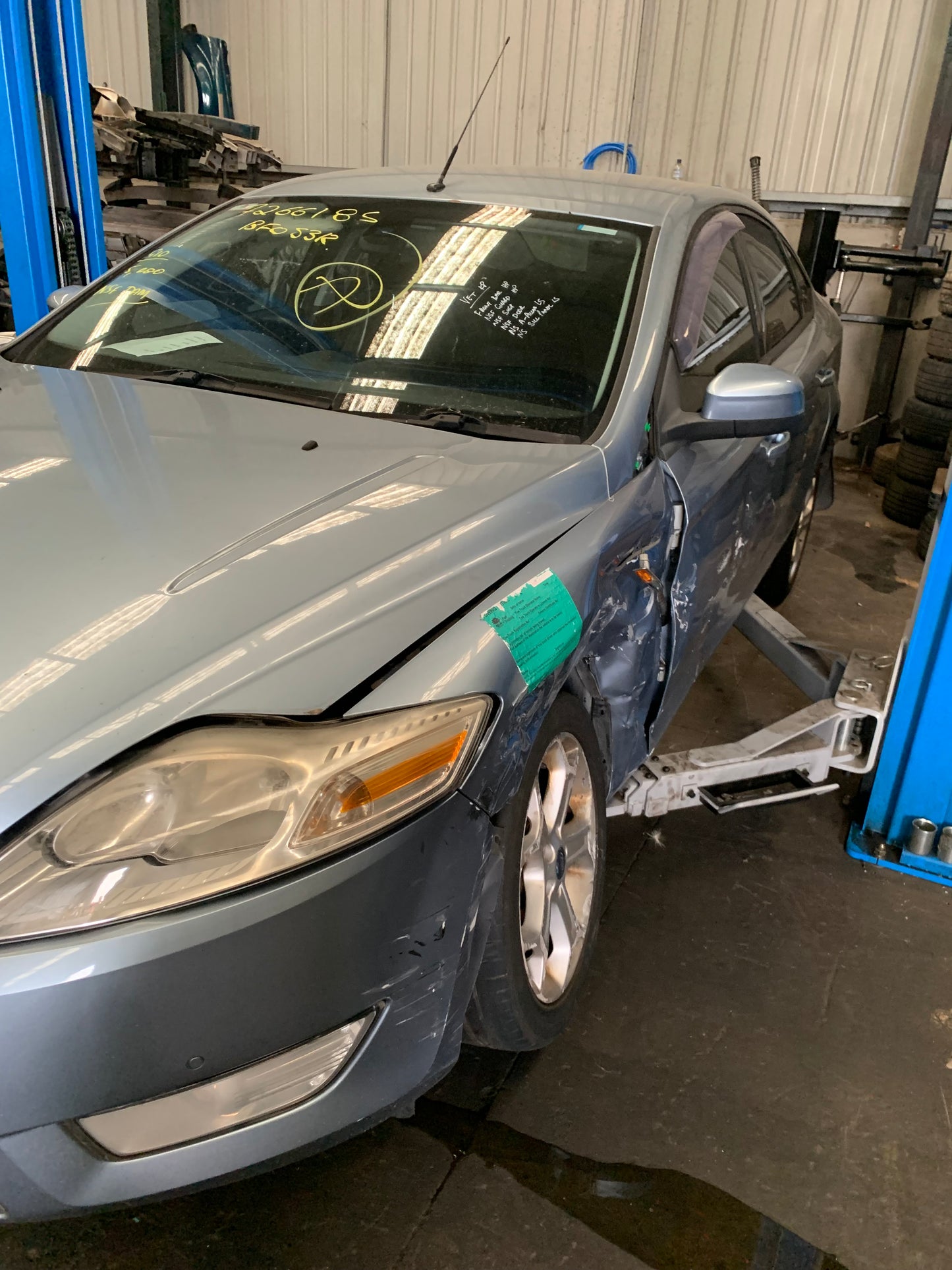 FORD MONDEO MA 2007 blue - Right Rear Door - AU-219-FO-33LP-D-D