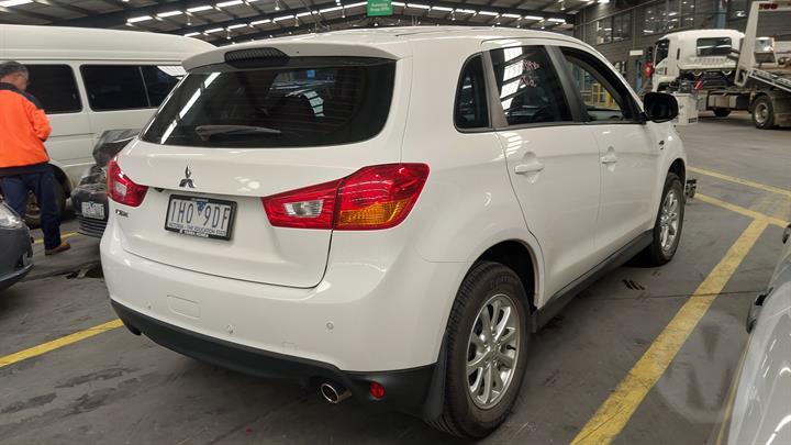 MITSUBISHI ASX XA,XB,XC 2012 white - Right Rear Door - AU-219-MI-3LP-D-D