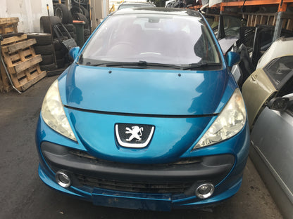 PEUGEOT 207 A7 2007 blue - Left Front Door - AU-219-PE-1LP-D-A