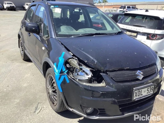 SUZUKI SX4 RW420 2007 black - Left Rear Door - AU-219-SZ-5LP-D-C