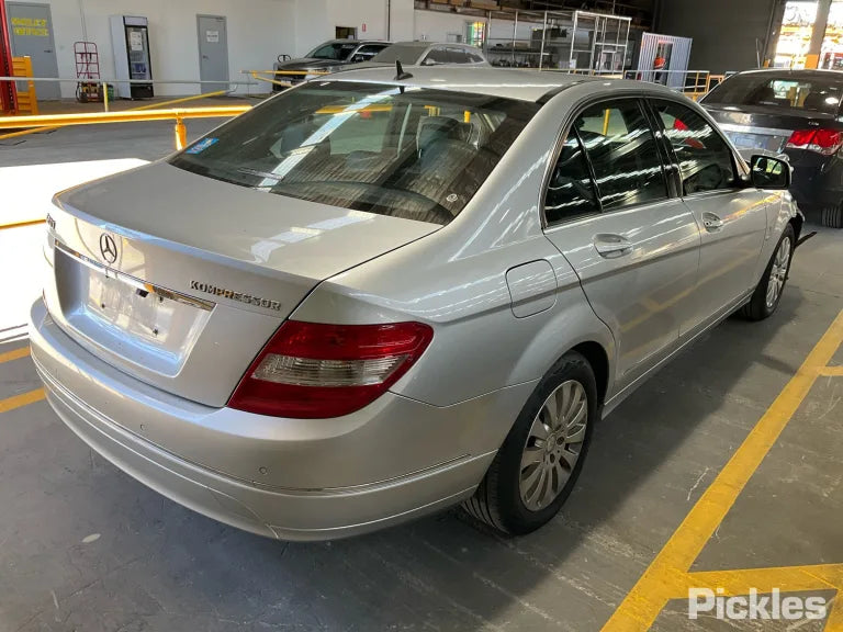 Wrecking/Dismantling Mercedes C200 Kompressor W204 silver 1.8L petrol supercharge turbo RWD auto - ACW255