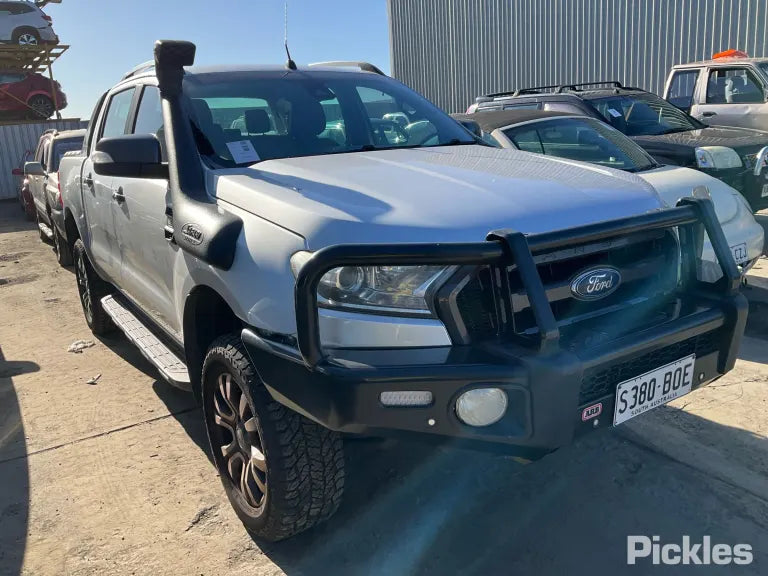 Ford Ranger 2017 Rear Ford Ranger wildtrak 2017 silver 3.2L diesel auto 4WD - Rear Shockers ...