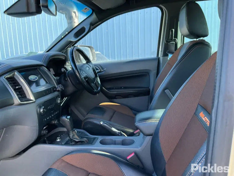 Wrecking/Dismantling Ford Ranger wildtrak 2017 silver 3.2L diesel auto 4WD - ACW267