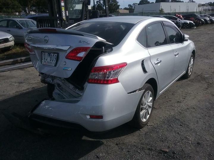 Nissan Pulsar B17 Sedan 2013 1.8L Petrol Auto Silver - LHF Door Shell